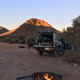 Illustration for article titled Dry July - A Land Cruiser and a Range Rover go winter desert touring. Part 1
